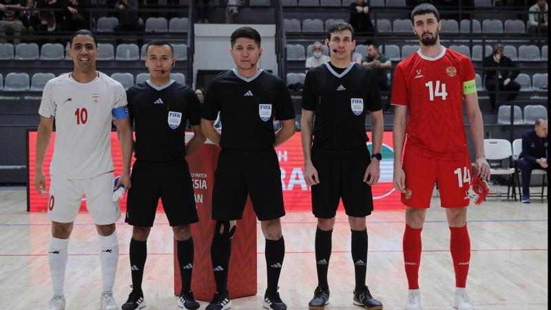 Казахстанская бригада арбитров отработала на четырех матчах