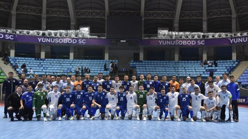 Сборная Казахстана по футзалу дважды сыграла с Узбекистаном