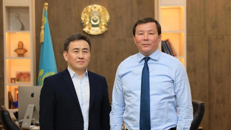 ҚФҚ Бас хатшысы Максат Тюмалиев Ақтөбе облысының әкімі Асхат Шахаровпен кездесті