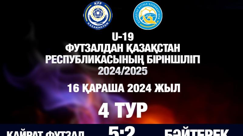 U-19 Первенство РК среди юношей 2024/2025 - 4 тур