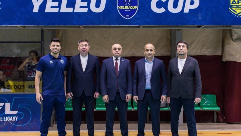 В Астане состоялось открытие XXIII Международного турнира по футзалу Yeleu Cup